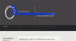 Desktop Screenshot of o3-architecture.net